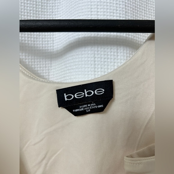 Bebe Sandshell Rhinestone Crop - Small - Picture 2 of 3